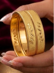 Gold Plated Bangles